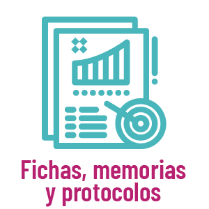maquetación fichas, memorias y protocolos